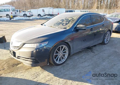 2015 Acura Tlx V6 Tech из США, поврежденный, VIN 19UUB2F52FA008194